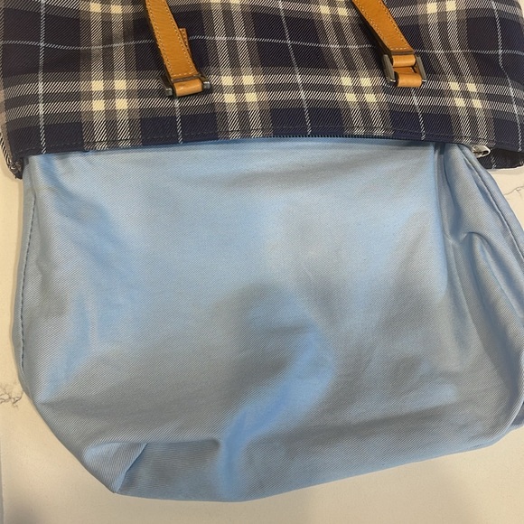 Burberry nova check navy blue tote bag - Picture 10 of 13